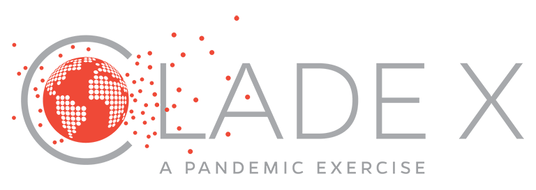 Clade X | A Pandemic Exercise - brand logo
